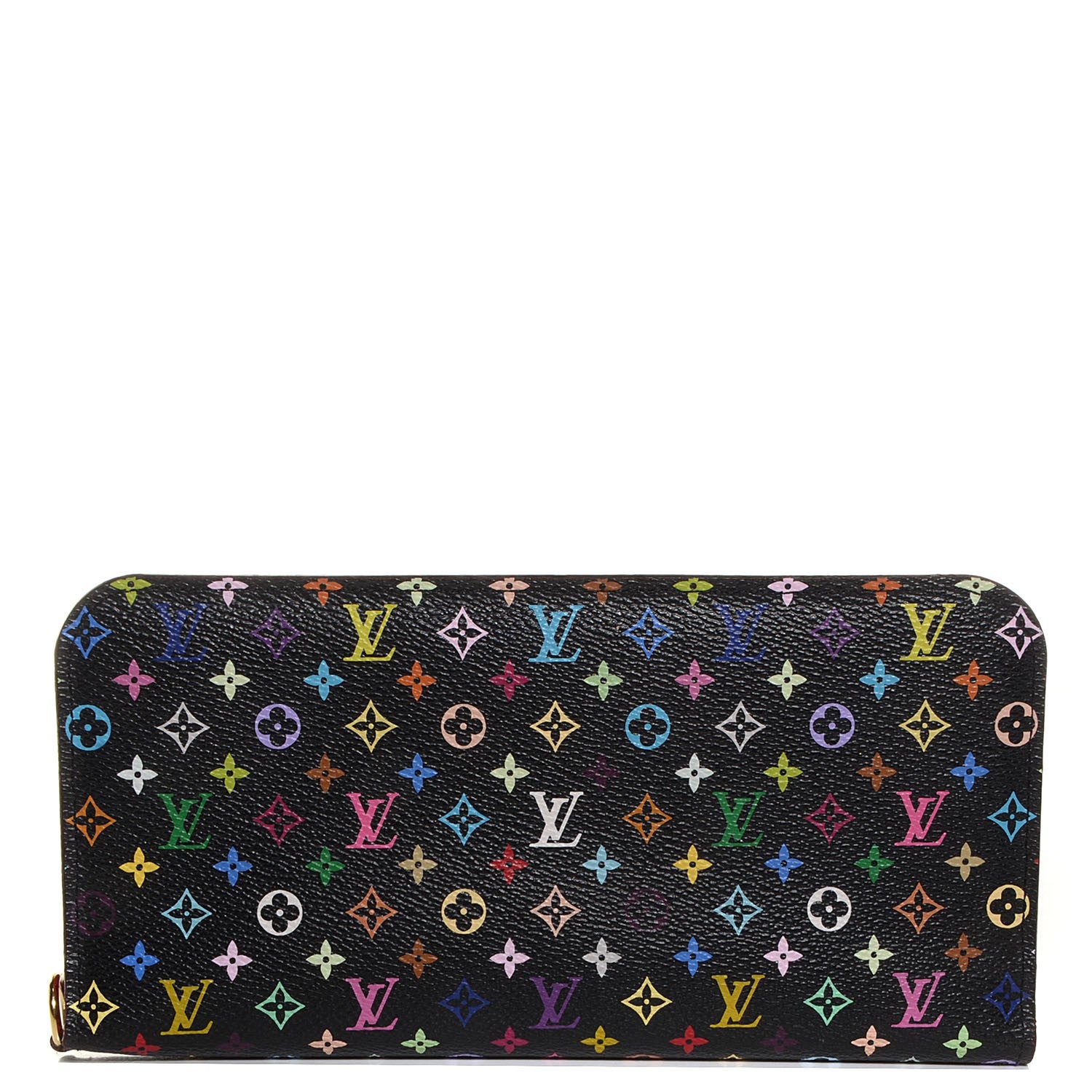 Louis Vuitton Monogram Multicolor Insolite Wallet Black Grenade 1 of 7
