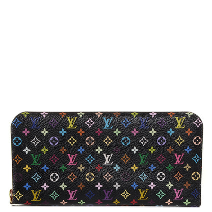 Louis Vuitton Monogram Multicolor Insolite Wallet Black Grenade 1 of 7