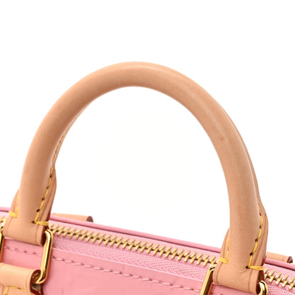 Louis Vuitton Vernis Monogram Nano Speedy Mochi Pink 15 of 16