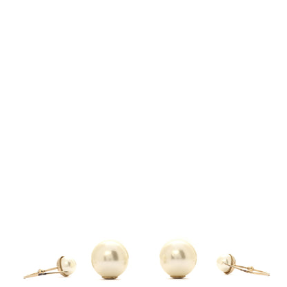 Christian Dior Pearl Mise En Dior Tribales Earrings White 3 of 4