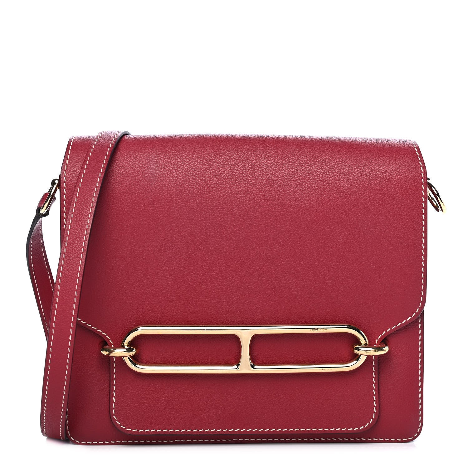 Hermes Evercolor Sac Roulis 23 Rouge Grenat 1 of 10
