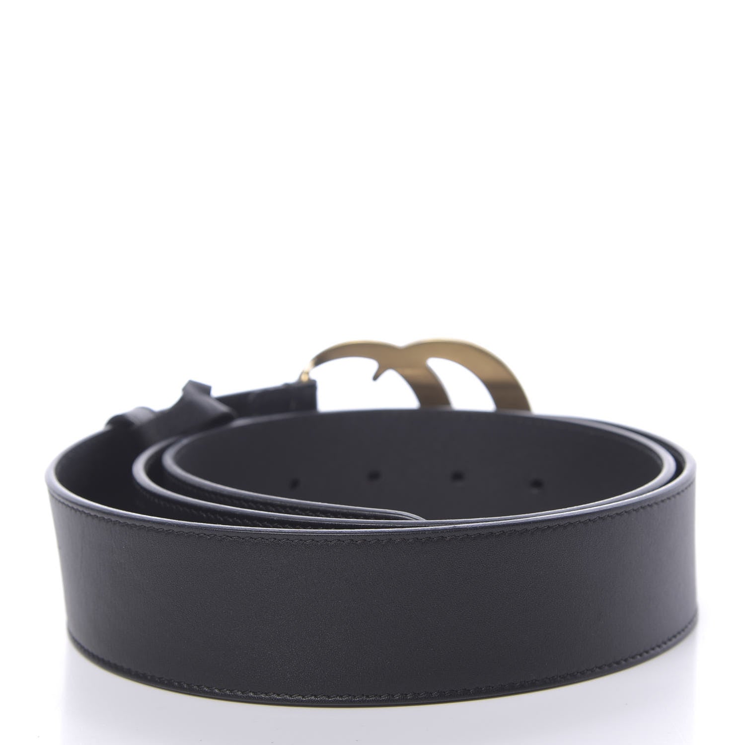 Gucci Calfskin Double G 40mm Belt 95 38 Black 2 of 8