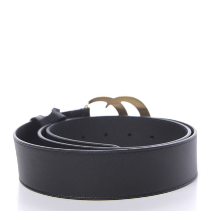 Gucci Calfskin Double G 40mm Belt 95 38 Black 2 of 8