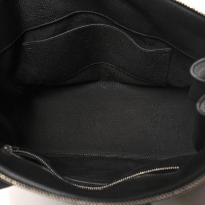 Saint Laurent Grained Calfskin Small Supple Sac De Jour Duffle Black 5 of 10