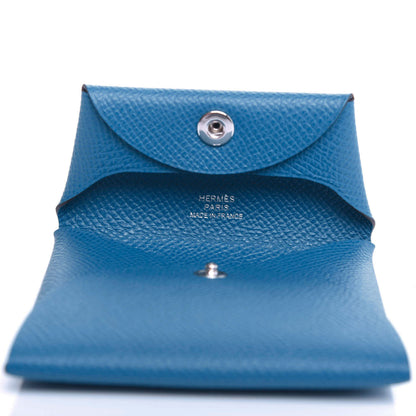 Hermes Epsom Bastia Coin Purse Mykonos 5 of 7