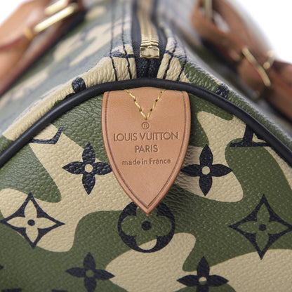 Louis Vuitton Monogramouflage Speedy 35 8 of 9