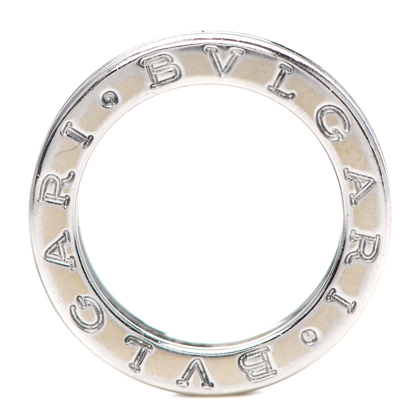 18K White Gold B.Zero1 One-Band Ring 49 4.75
