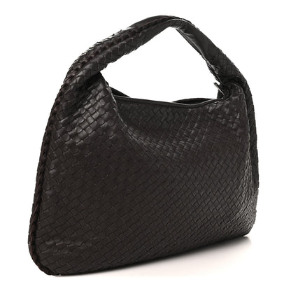 Bottega Veneta Nappa Intrecciato Large Veneta Hobo Ebano 3 of 9
