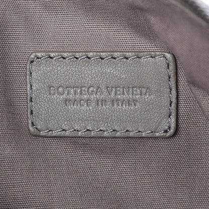 Bottega Veneta Nappa Intrecciato Cosmetic Pouch Light Gray 6 of 7