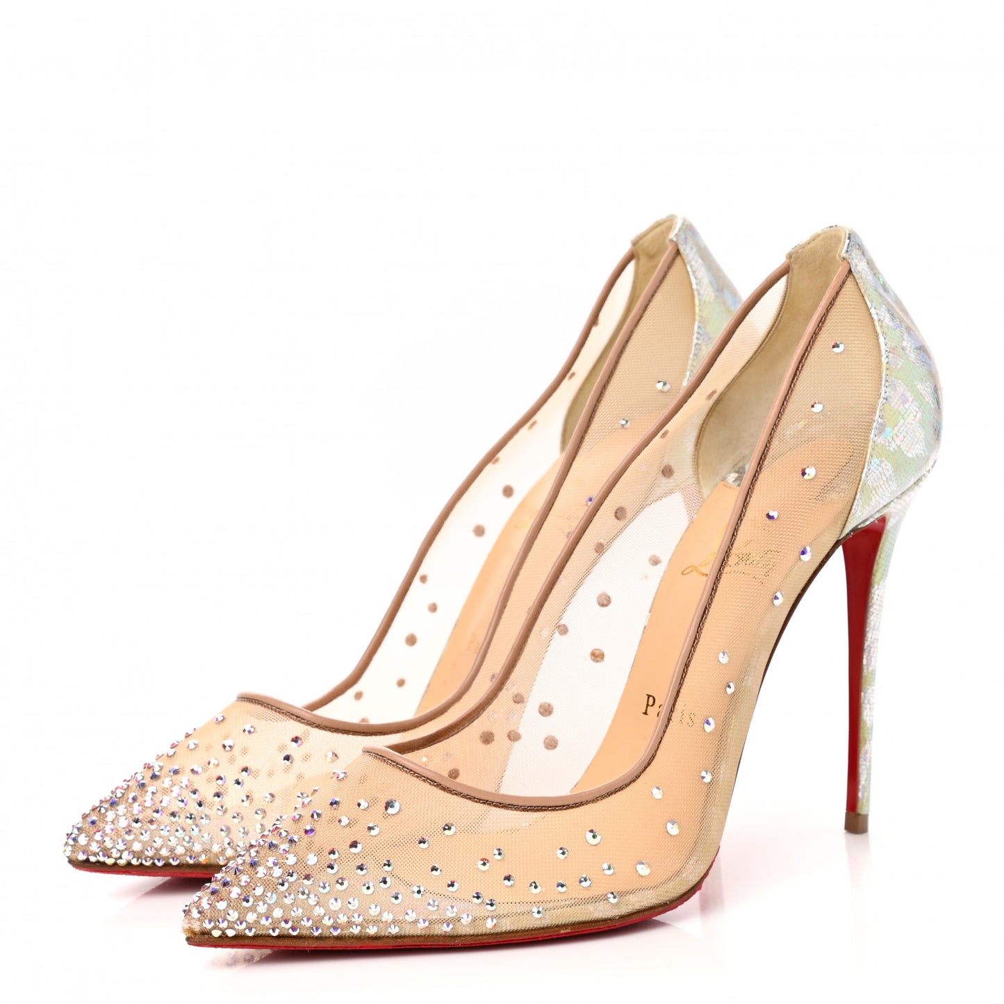 Crystal Strass Follies 100 Pumps 37 Crystal