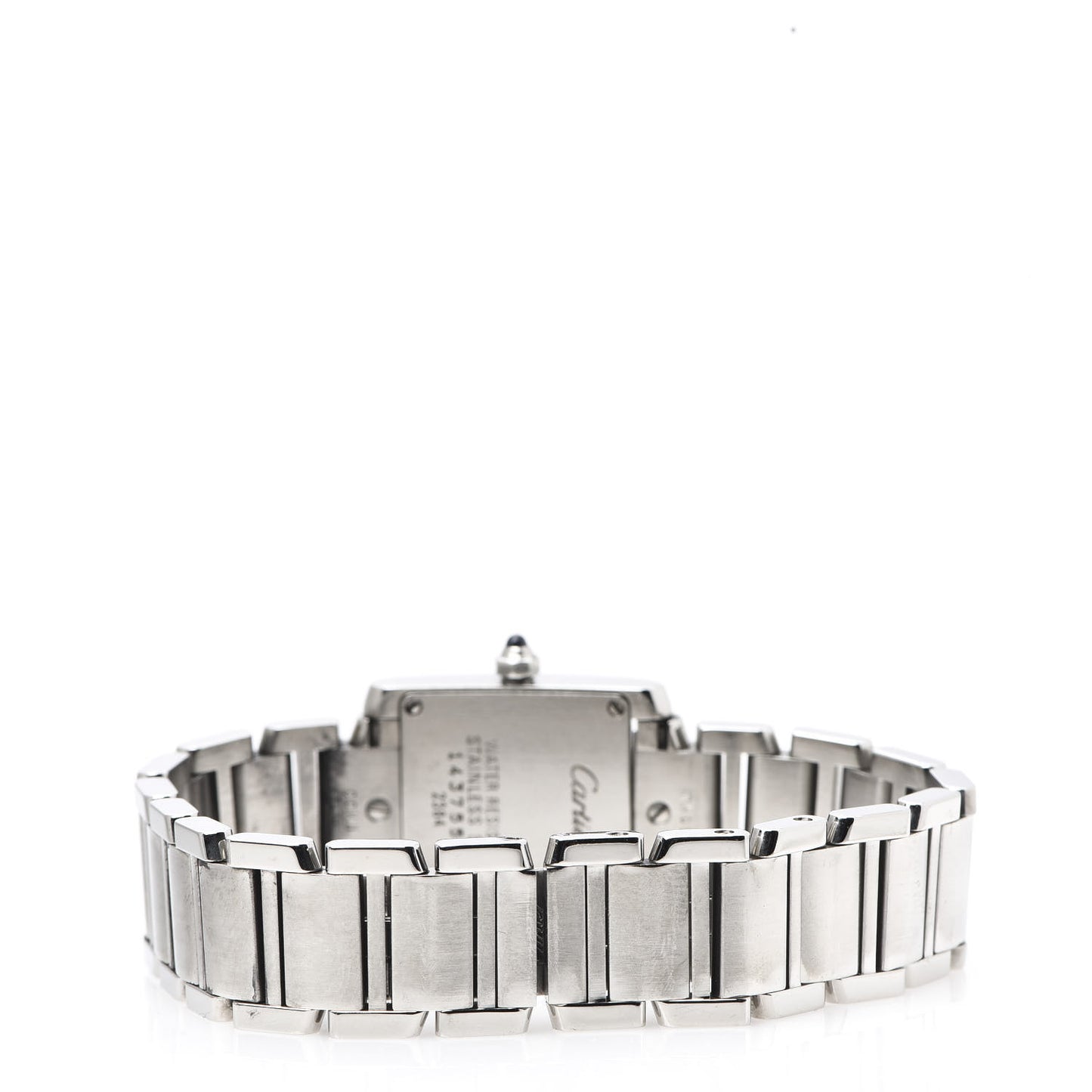 Stainless Steel 20mm Tank Francaise Quartz Watch