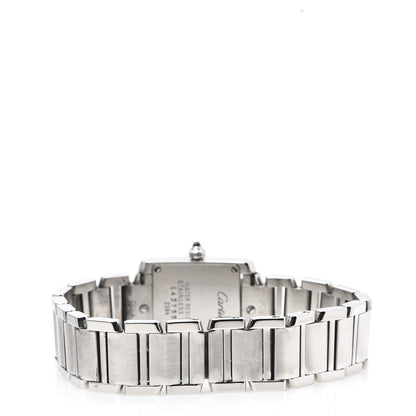 Cartier Stainless Steel 20mm Tank Francaise Quartz Watch 4 of 11