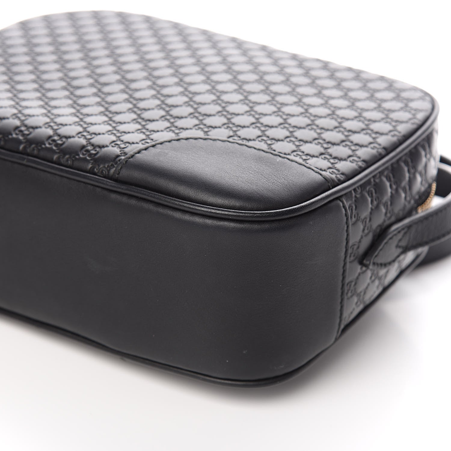 Gucci Microguccissima Mini Bree Messenger Bag Black 9 of 11