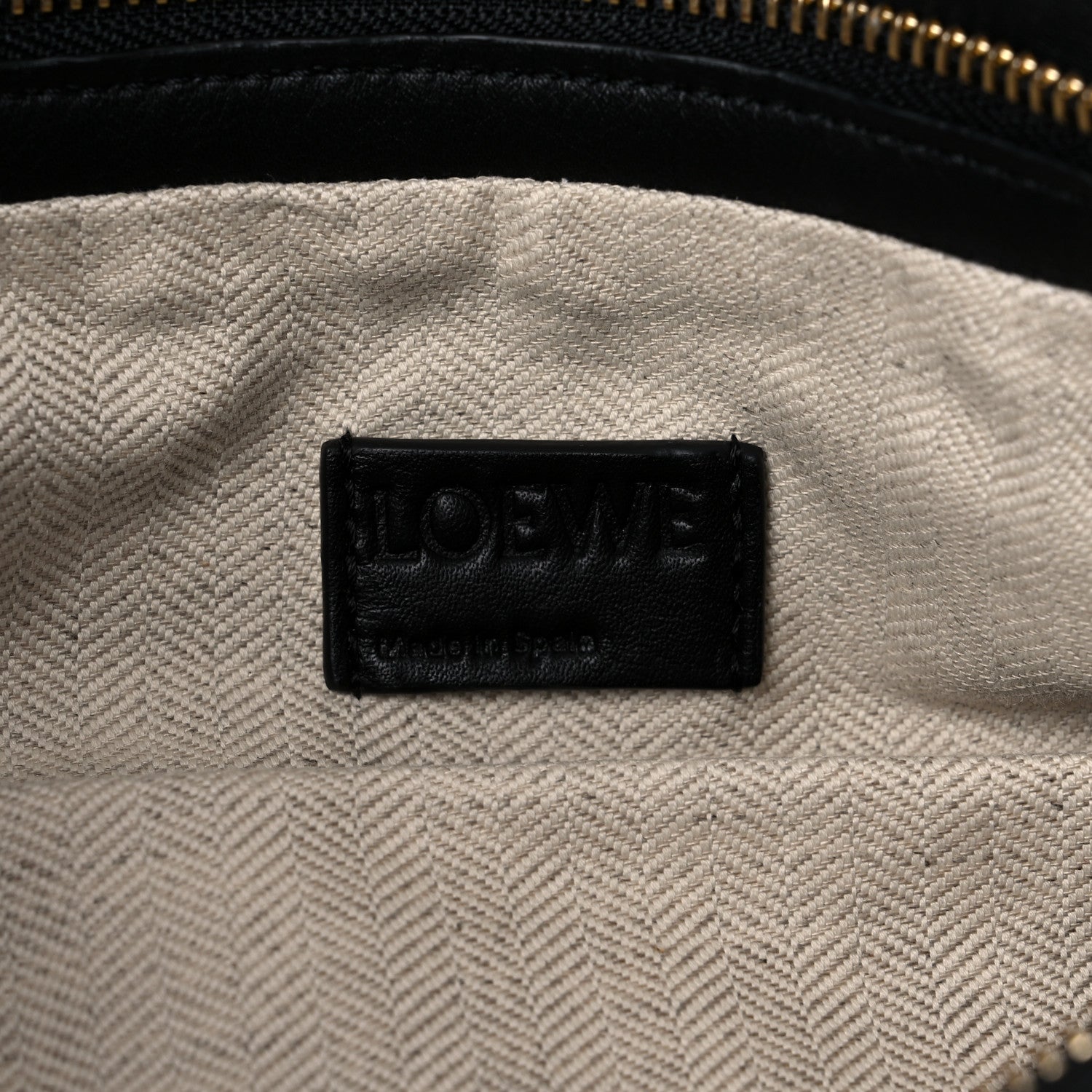 Loewe Calfskin Puzzle Hobo Black 6 of 12