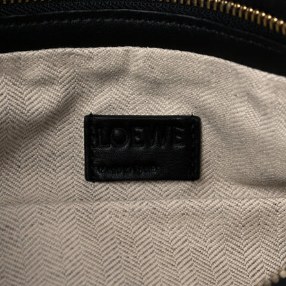 Loewe Calfskin Puzzle Hobo Black 6 of 12