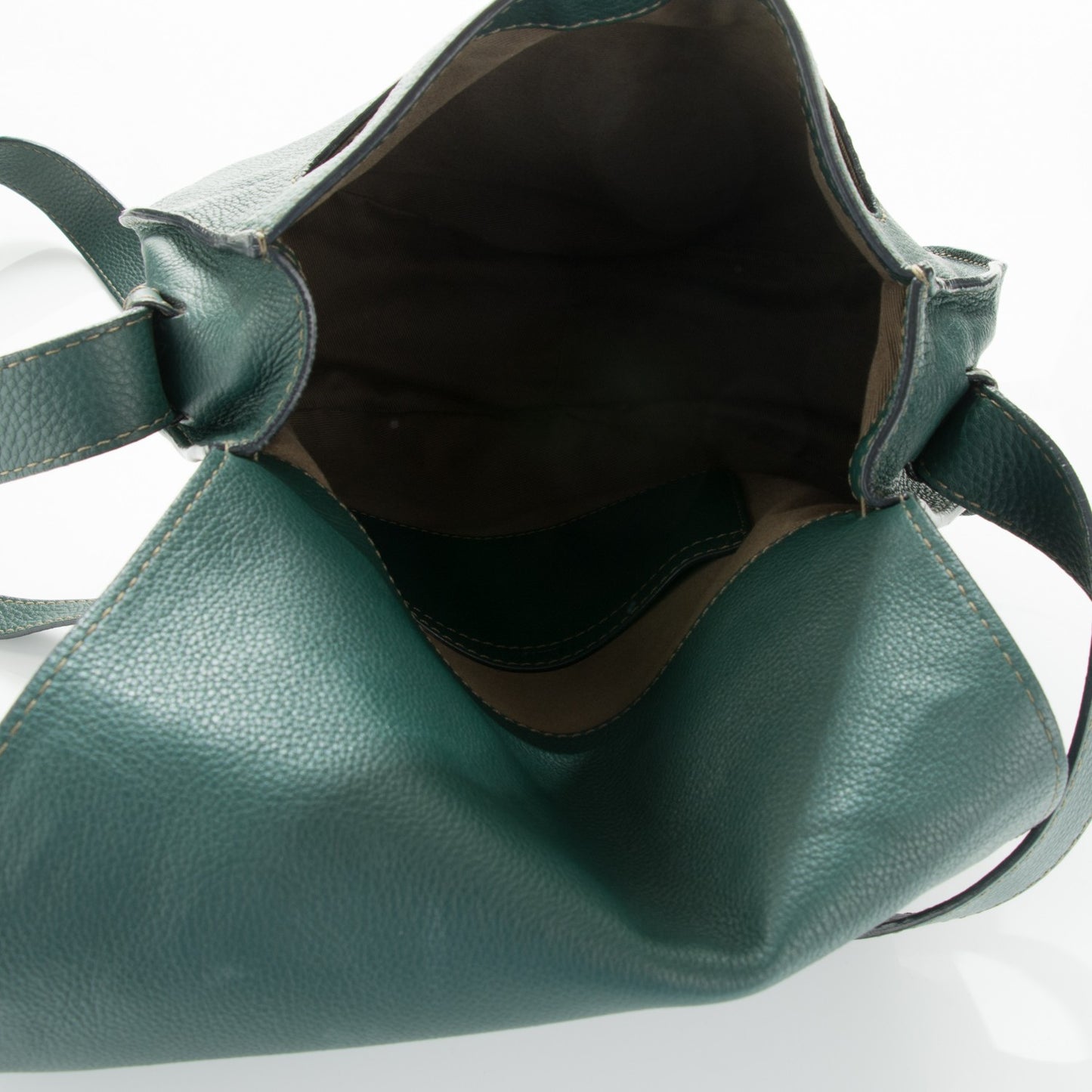 Calfskin Medium Marcie Round Crossbody Bag Epicea