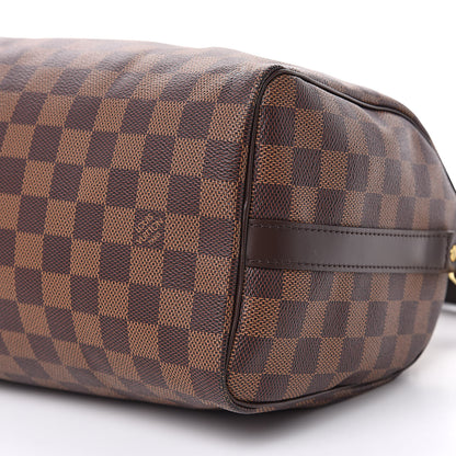 Louis Vuitton Damier Ebene Speedy Bandouliere 25 9 of 12