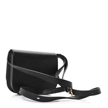 Delvaux Alpina Calfskin Toy Lingot Crossbody Black 3 of 11