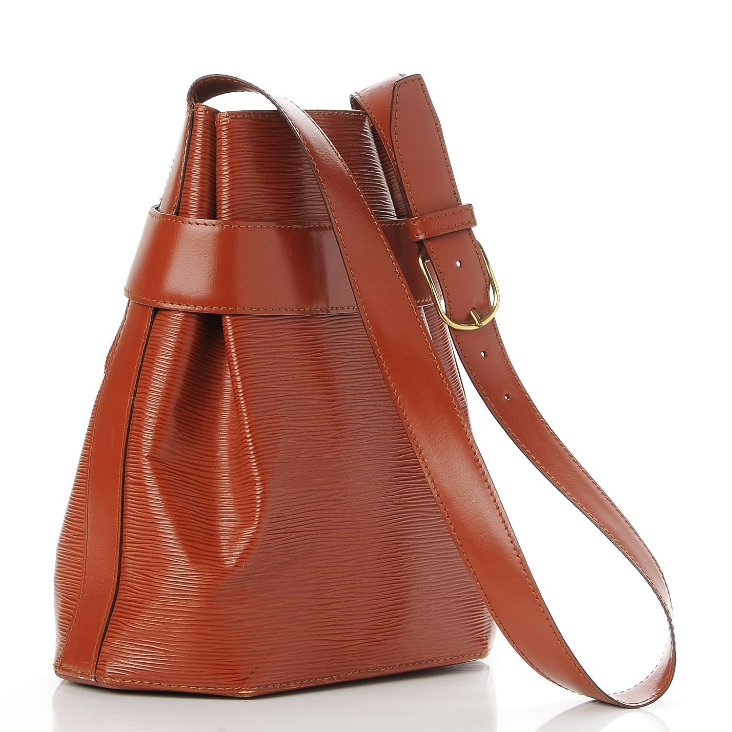Louis Vuitton Epi Sac D'Epaule Kenyan Fawn 3 of 7