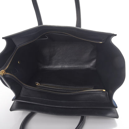 Celine Smooth Calfskin Suede Mini Tri-Color Luggage Beige 5 of 15