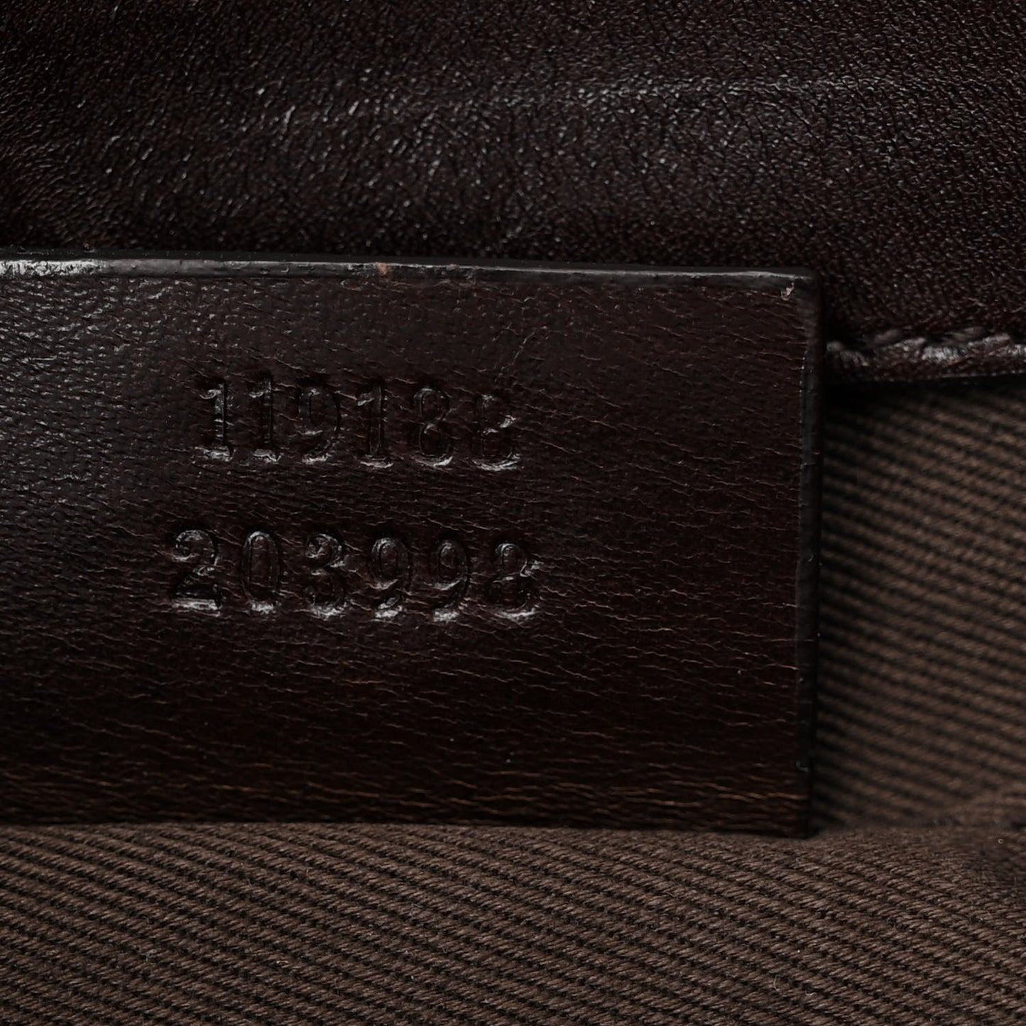 Monogram Horsebit Clutch Dark Brown