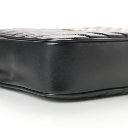 Saint Laurent Calfskin Matelasse Monogram Lou Camera Bag Black 9 of 10