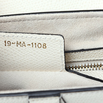 Christian Dior Grained Calfskin Saddle Bag White 6 of 9