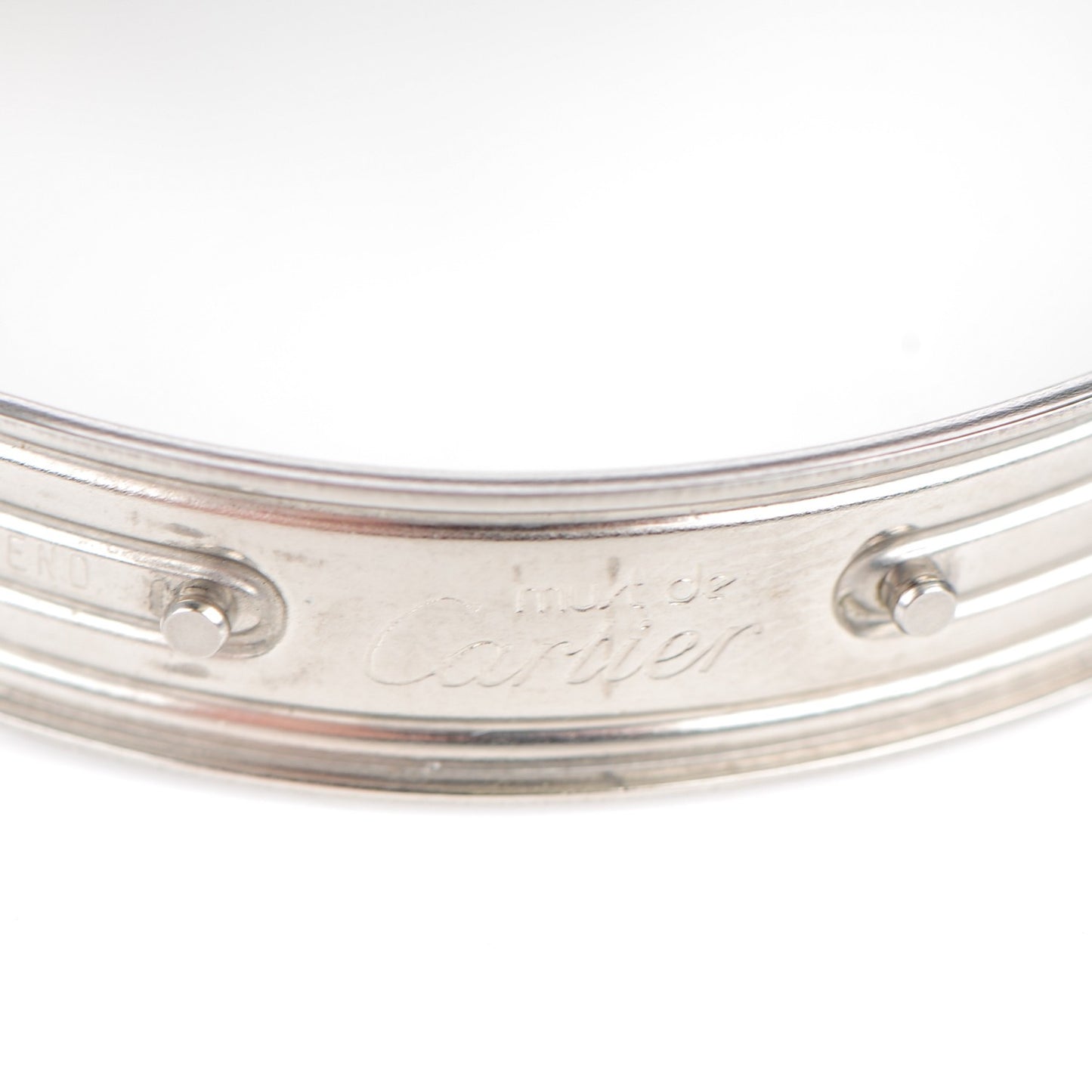 Stainless Steel 18K Yellow Gold 28mm Must De 21 Bullet Link Quartz Watch