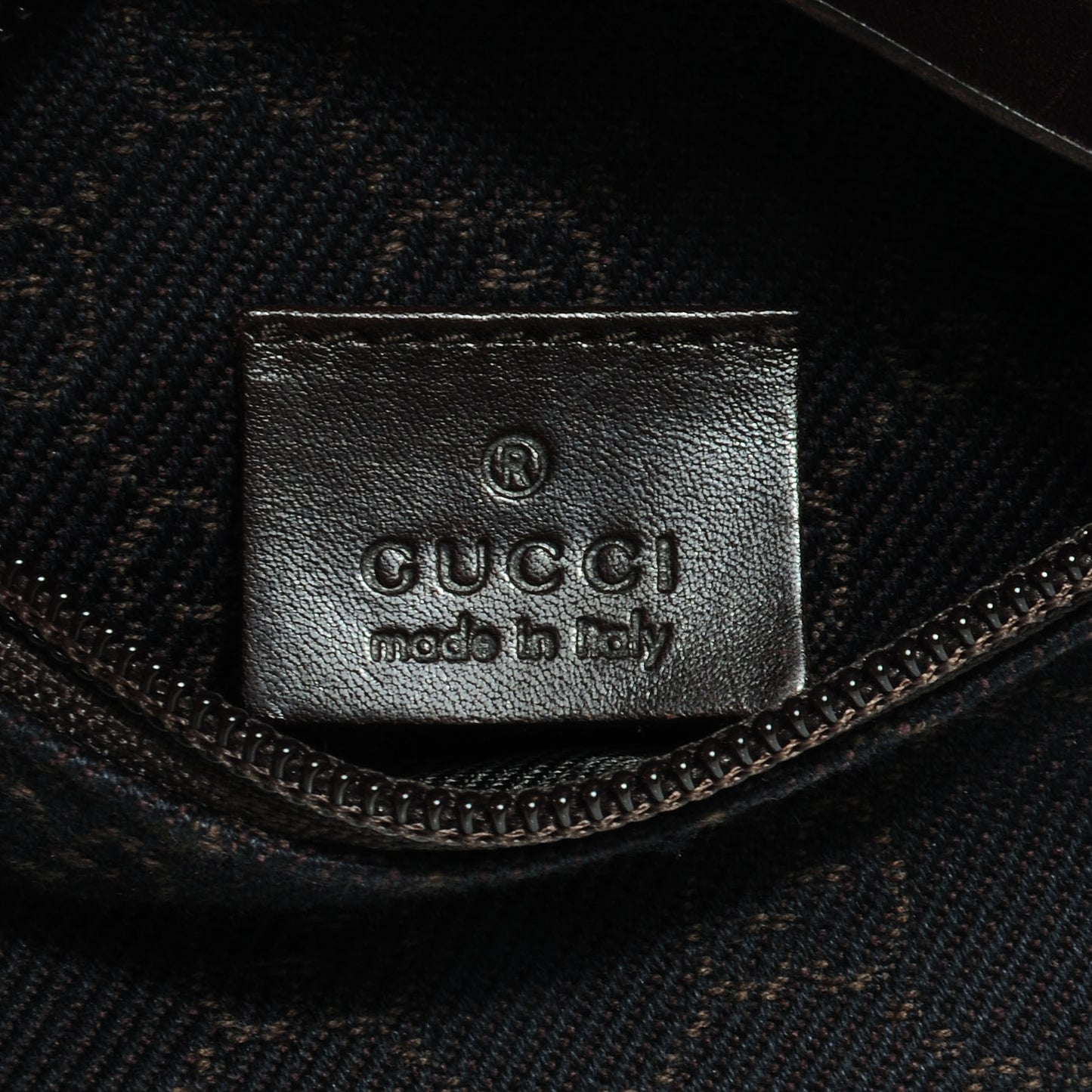 Monogram Belt Bag Black