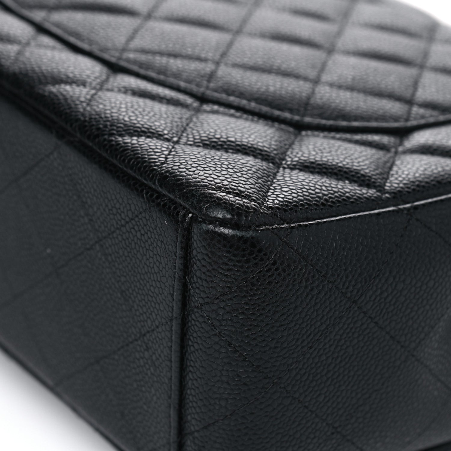 Chanel Caviar Quilted Maxi Double Flap Black 15 of 18