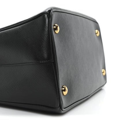 Prada Saffiano Lux Medium Tote Black 9 of 10