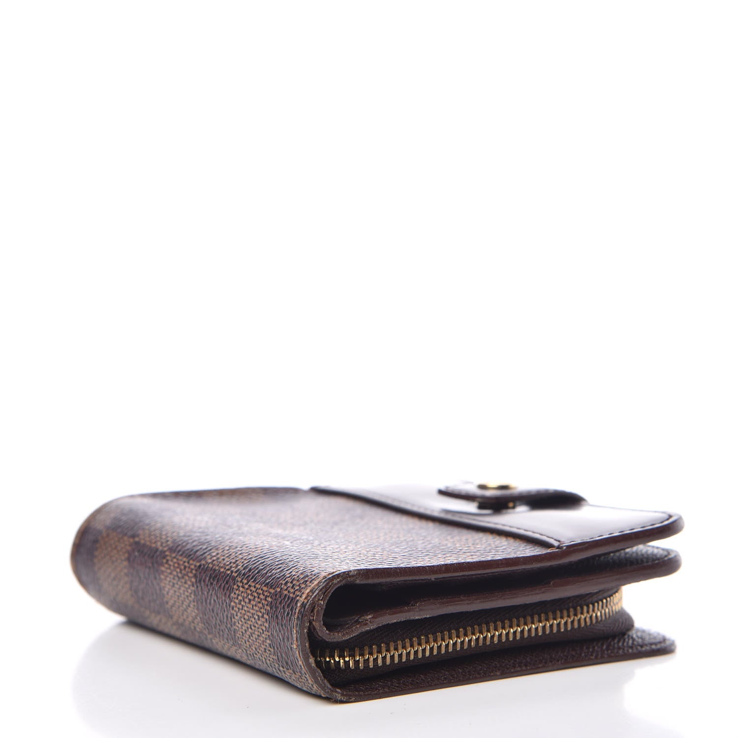 Louis Vuitton Damier Ebene Zippe Zipped Compact Wallet 4 of 11