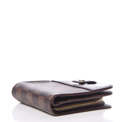Louis Vuitton Damier Ebene Zippe Zipped Compact Wallet 4 of 11