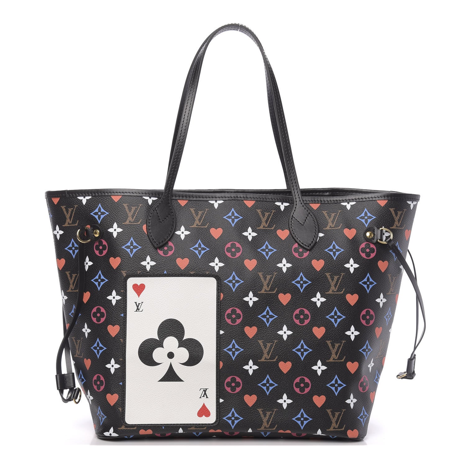 Louis Vuitton Game On Neverfull MM Black 1 of 9