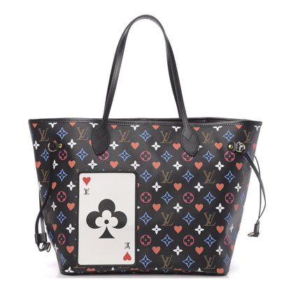 Louis Vuitton Game On Neverfull MM Black 1 of 9