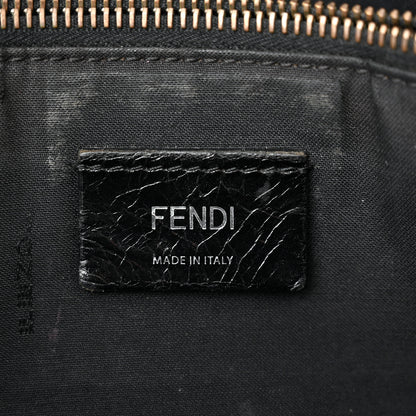 Fendi Vitello Dolce Marmol Medium By The Way Boston Bag Black 6 of 15