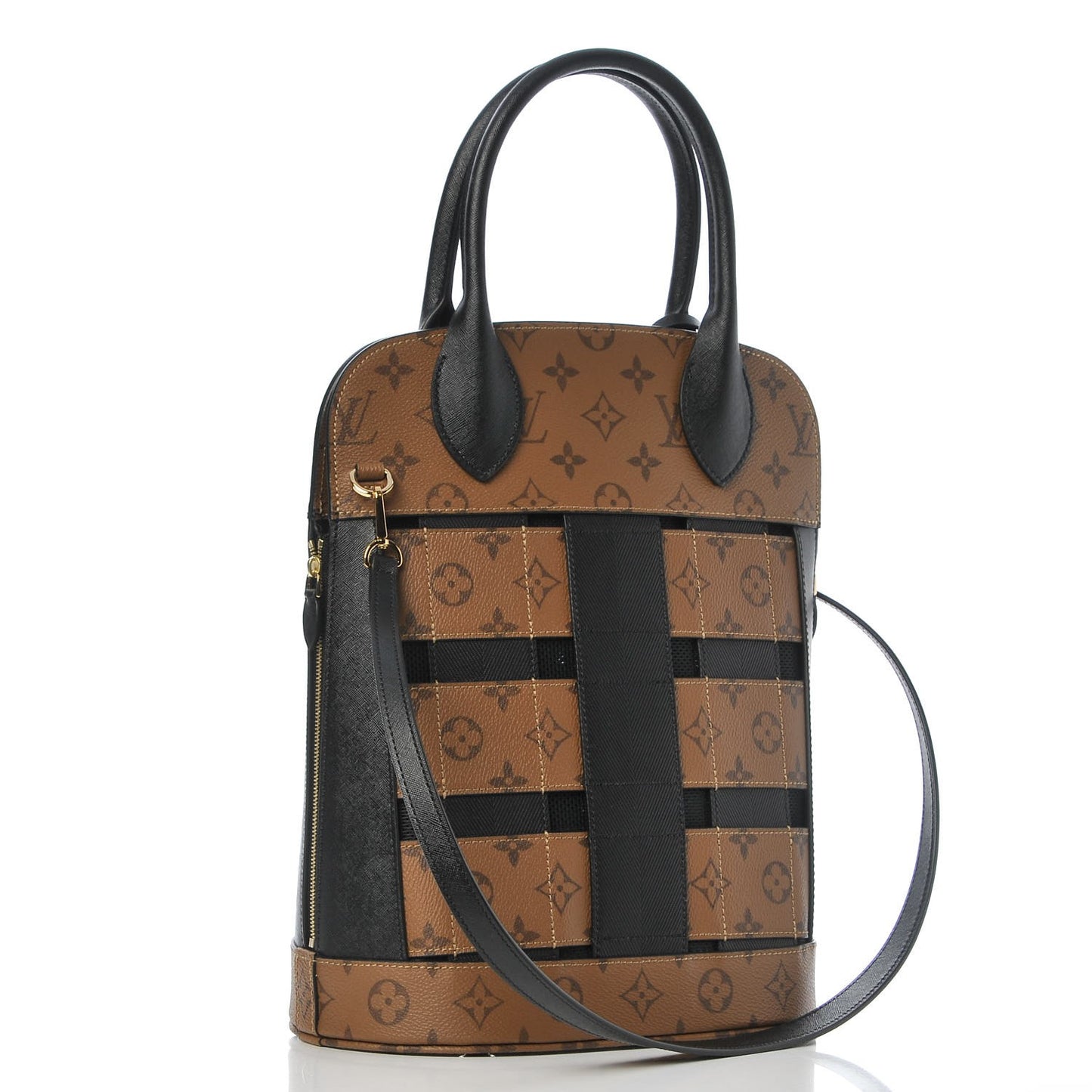Reverse Monogram Tressage Tote