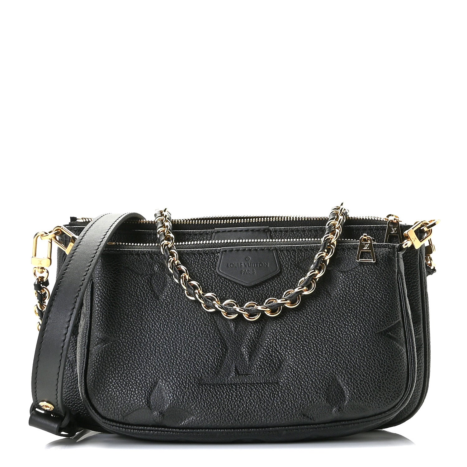 Louis Vuitton Empreinte Monogram Giant Multi Pochette Accessories Black 1 of 11
