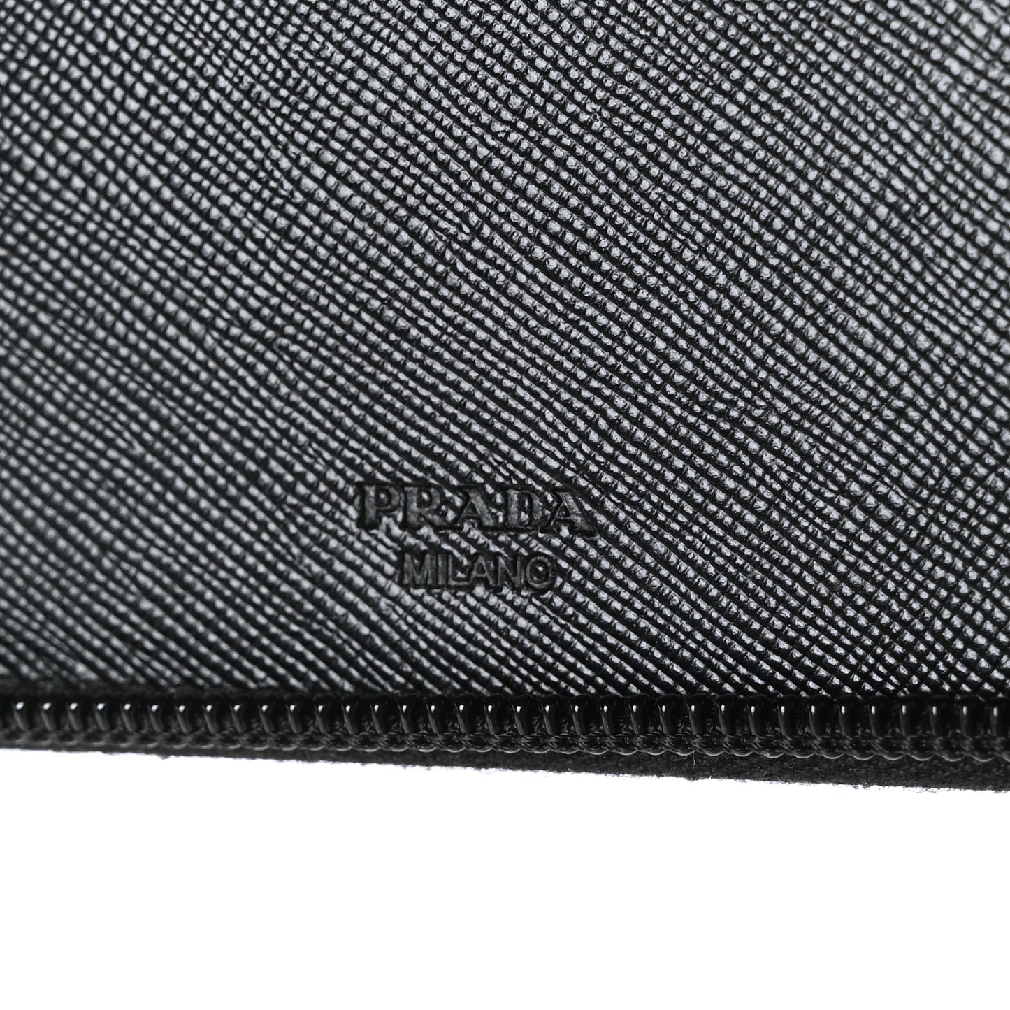 Saffiano Agenda Organizer Case Black