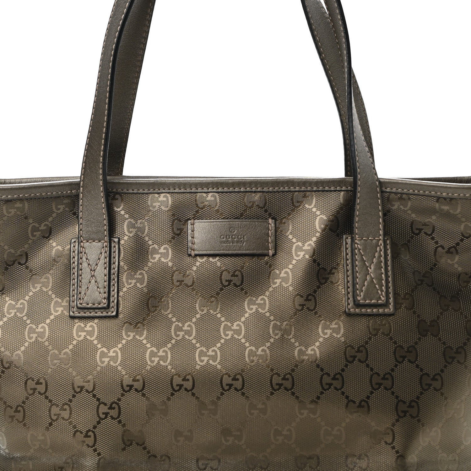 Gucci Imprime Monogram Small Joy Tote Pewter 8 of 10