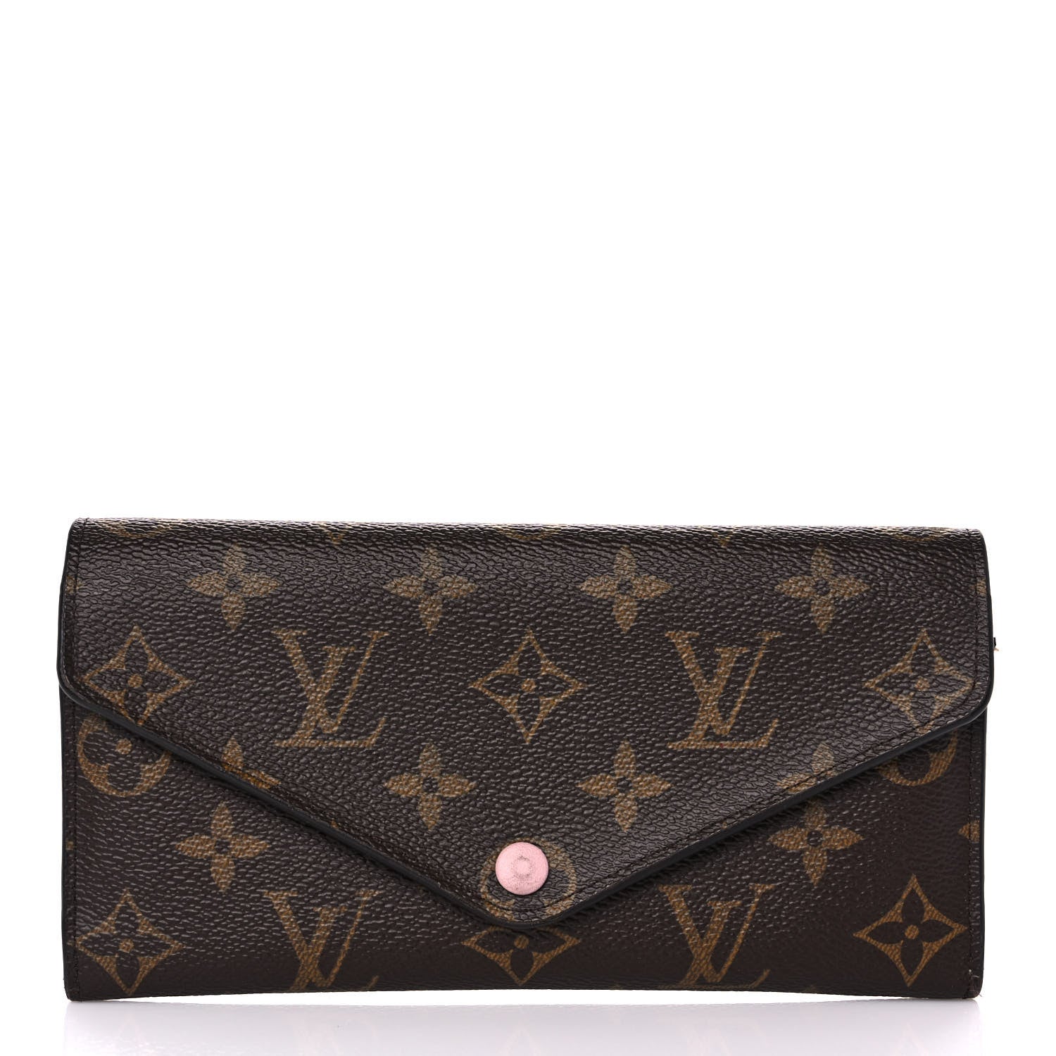 Louis Vuitton Monogram Josephine Wallet Rose Ballerine 3 of 12