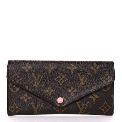 Louis Vuitton Monogram Josephine Wallet Rose Ballerine 3 of 12