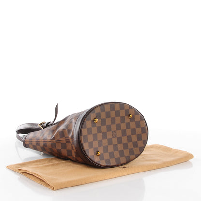 Louis Vuitton Damier Ebene Marais Bucket 23 4 of 7