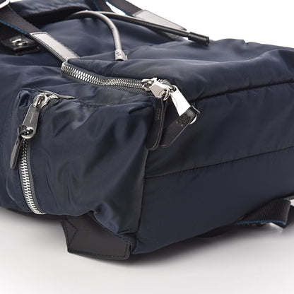 Burberry Nylon Puffer Medium Rucksack Backpack Blue 9 of 10