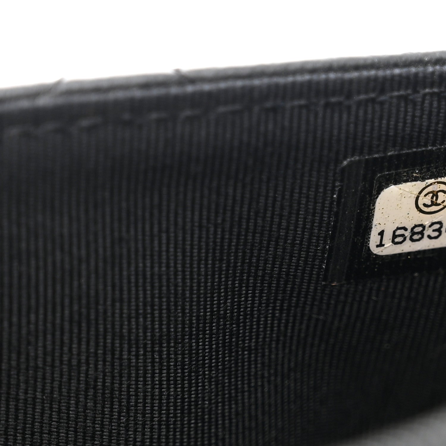 Chanel Lambskin Quilted Wallet On Chain WOC Black 8 of 12