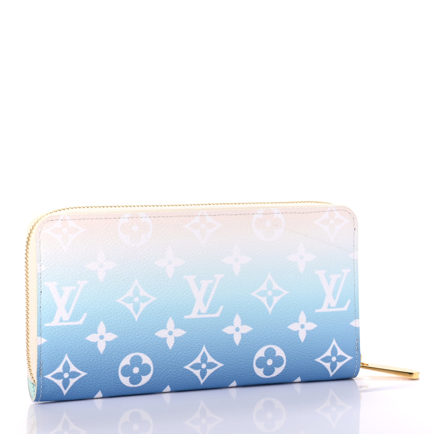 Monogram Giant By The Pool Zippy Wallet Blue