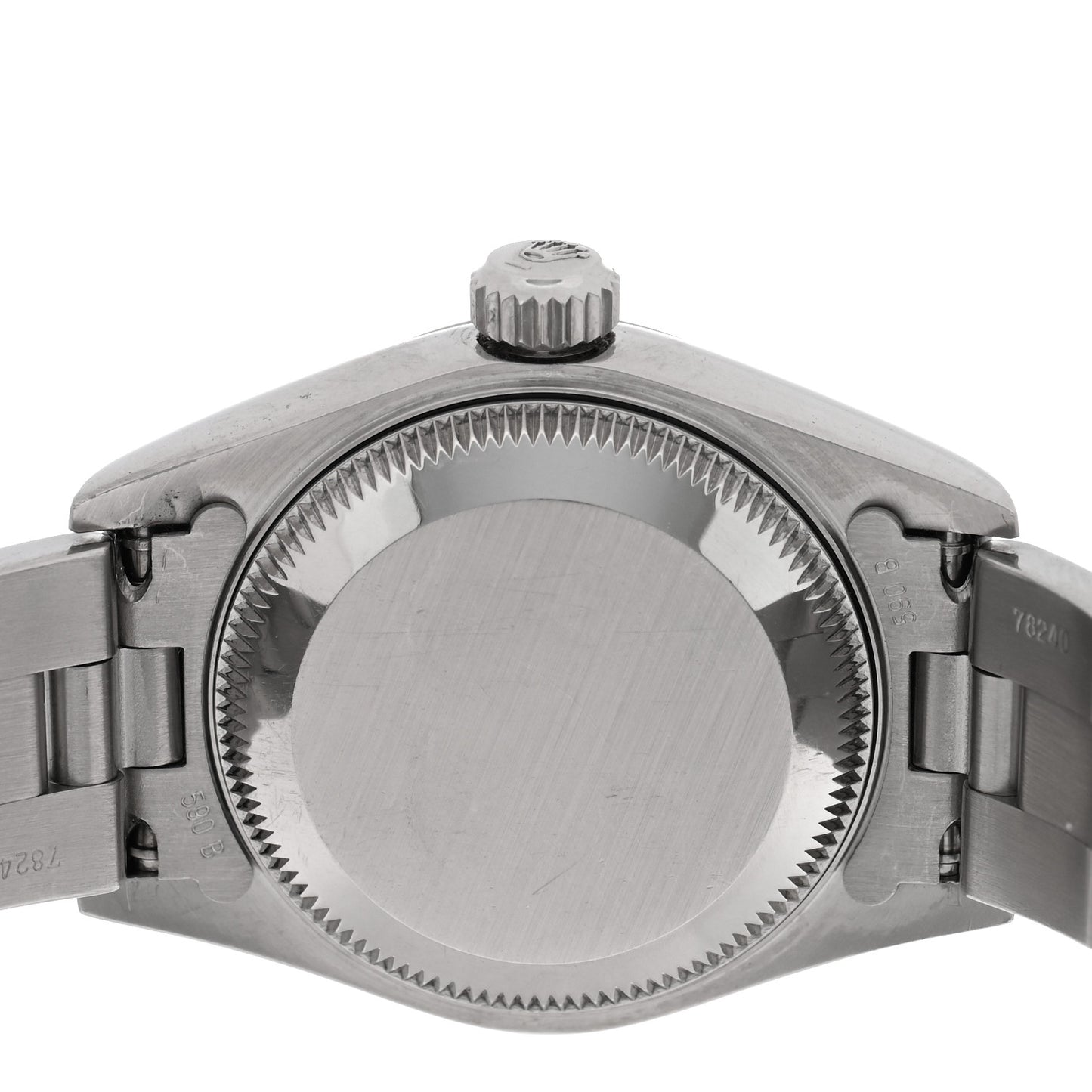 Stainless Steel 26mm Oyster Perpetual Date Watch Blue 79160