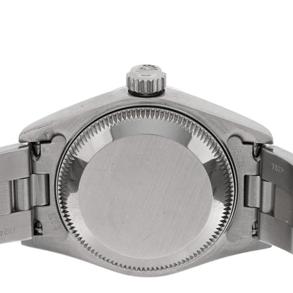Rolex Stainless Steel 26mm Oyster Perpetual Date Watch Blue 79160 4 of 5
