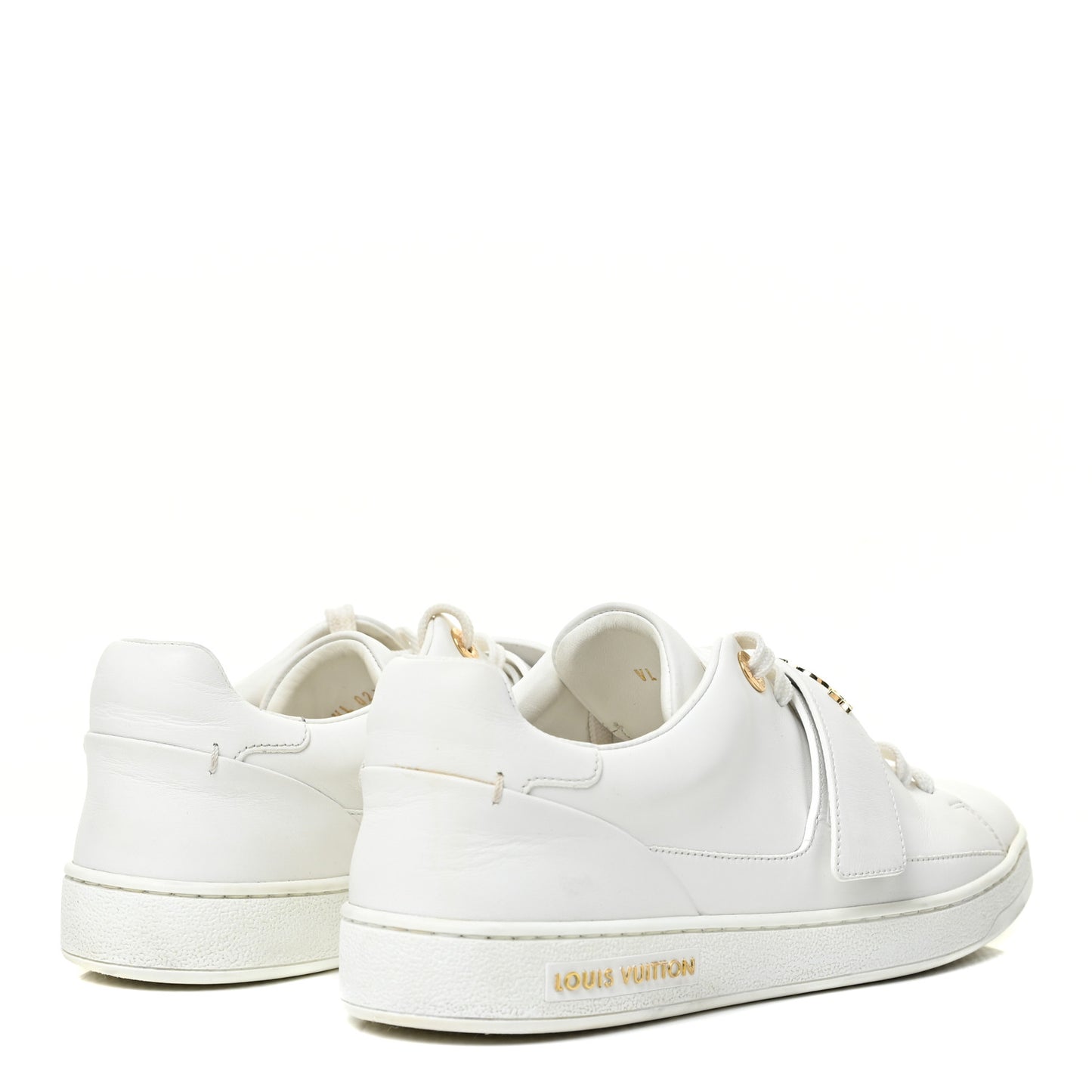 Calfskin Front Row Sneaker 38 White
