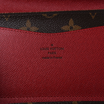 Louis Vuitton Monogram Josephine Wallet Red 5 of 10